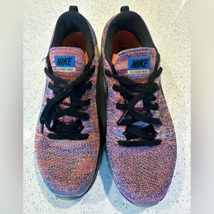 Nike Men’s Flyknit Air Max Blue Concord Crimson